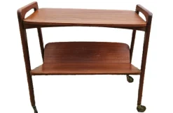 Pamono Vintage Teak Rolling Trolley from Opal Kleinmobel, 1960 Hot