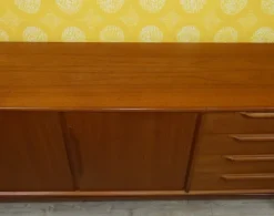 Pamono Vintage Teak Sideboard by Heinrich Riestenpatt for RT Möbel, 1960s Clearance