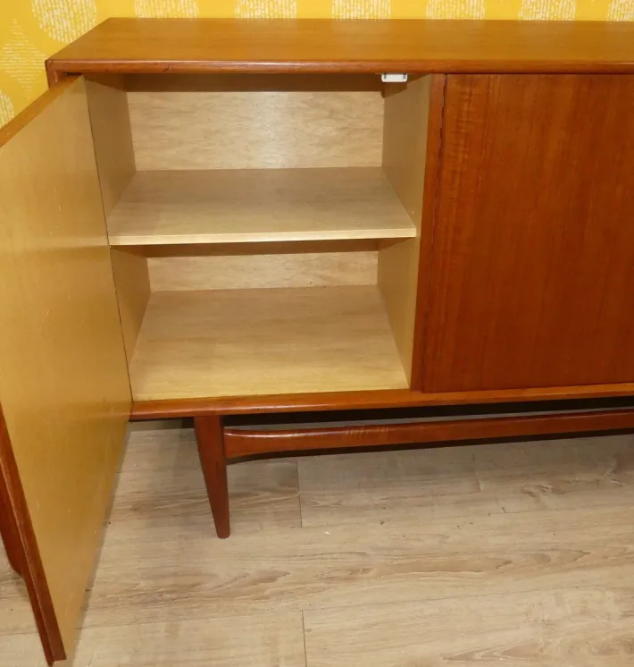 Pamono Vintage Teak Sideboard by Heinrich Riestenpatt for RT Möbel, 1960s Clearance