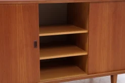 Pamono Vintage Teak Sideboard by Kajsa & Nils Nisse Strinning, 1960s New