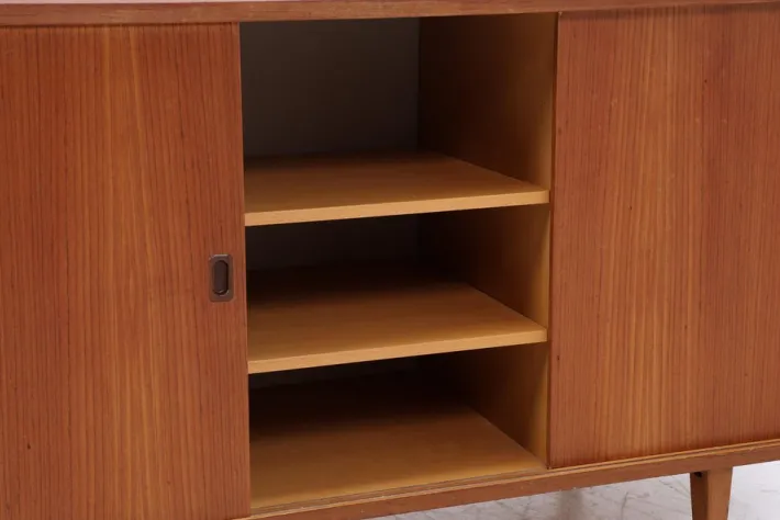 Pamono Vintage Teak Sideboard by Kajsa & Nils Nisse Strinning, 1960s New