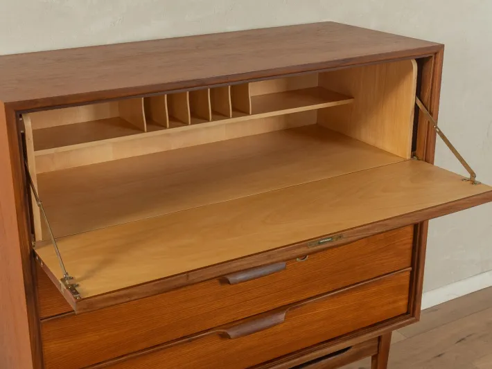 Pamono Vintage Teak Veneer Secretaire, 1960s Sale