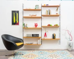 Pamono Vintage Teak Wall Shelf from WHB, 1960s Hot