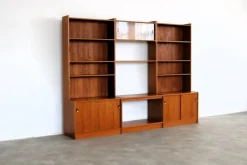 Pamono Vintage Teak Wall Unit, 1960s Best