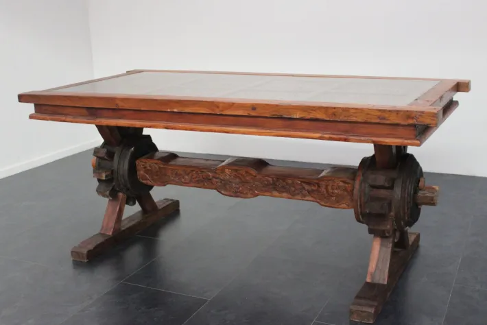 Pamono Vintage Teak Worktable, 1970s Online