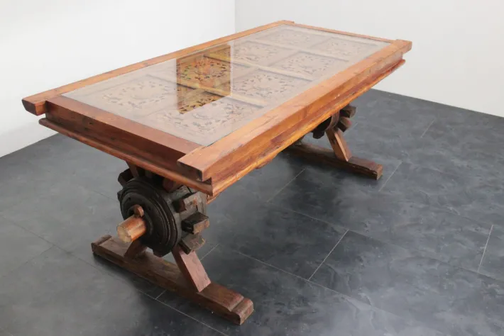 Pamono Vintage Teak Worktable, 1970s Online