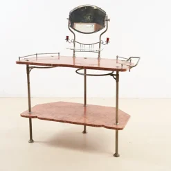 Pamono Vintage Toilet Table in Pink Marble, 1920s Outlet