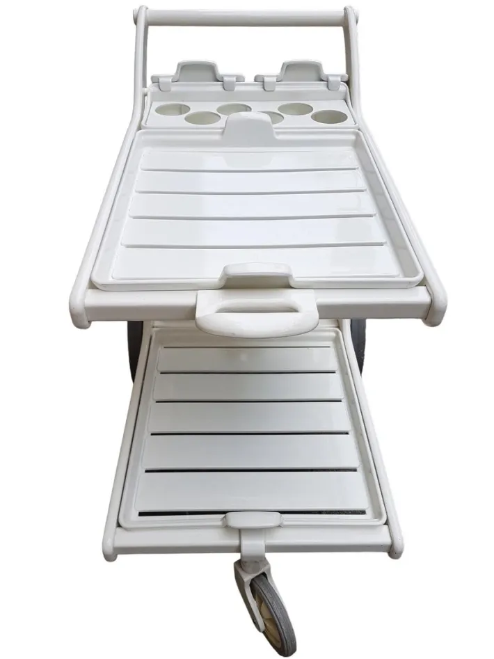 Pamono Vintage Triconfort Riviera Serving Trolley, 1980s