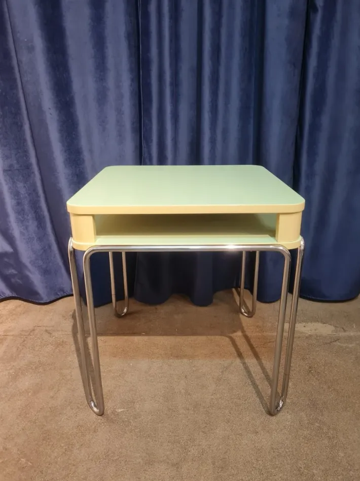 Pamono Vintage Tubular Card Table Best