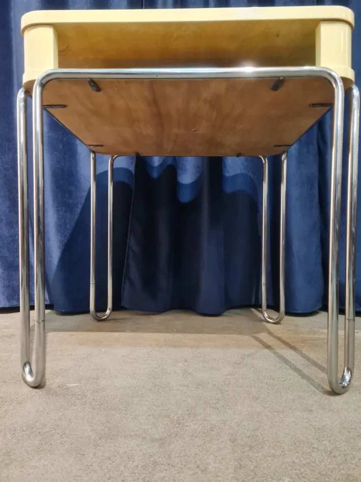 Pamono Vintage Tubular Card Table Best
