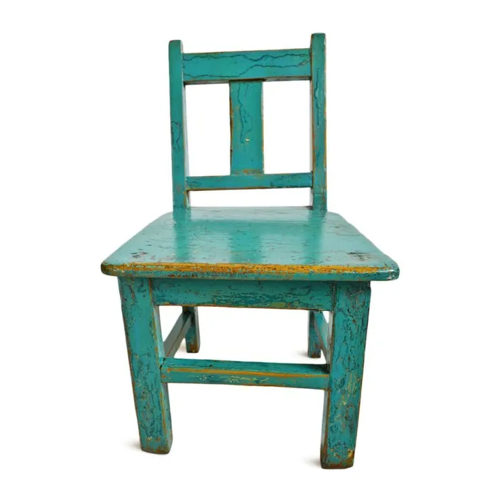 Pamono Vintage Turquoise Blue Children's Chair Clearance