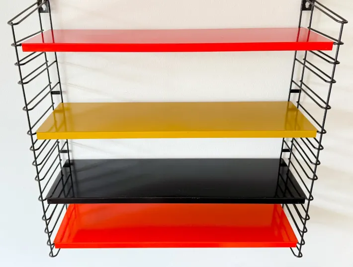 Pamono Vintage Wall Rack by Adriaan Dekker for Tomado Holland, 1970s New