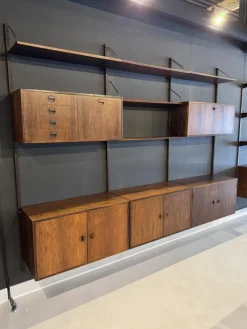 Pamono Vintage Wall System in Rosewood New