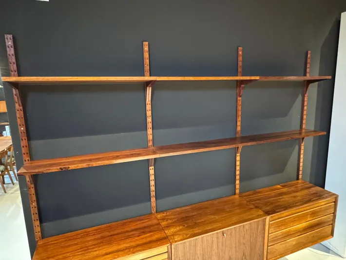 Pamono Vintage Wall System in Rosewood attributed to Poul Cadovius for Cado Discount