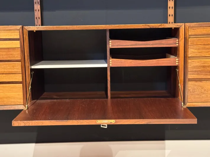 Pamono Vintage Wall System in Rosewood attributed to Poul Cadovius for Cado Discount