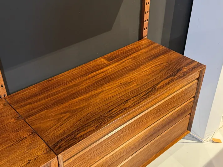 Pamono Vintage Wall System in Rosewood attributed to Poul Cadovius for Cado Discount