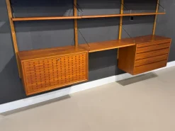 Pamono Vintage Wall System in Teak attributed to Poul Cadovius for Cado Clearance