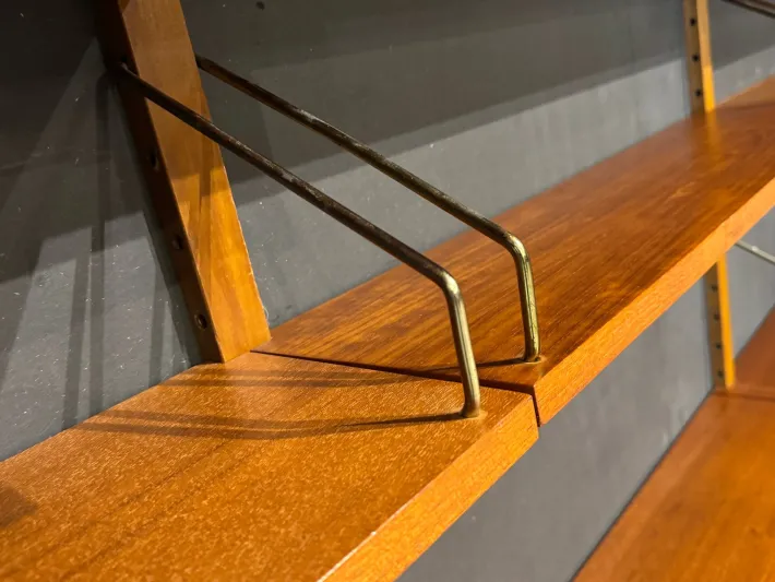Pamono Vintage Wall System in Teak attributed to Poul Cadovius for Cado Clearance