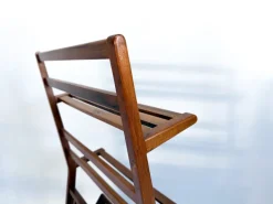 Pamono Vintage Walnut Bookshelf and Magazine Rack, 1960s Online