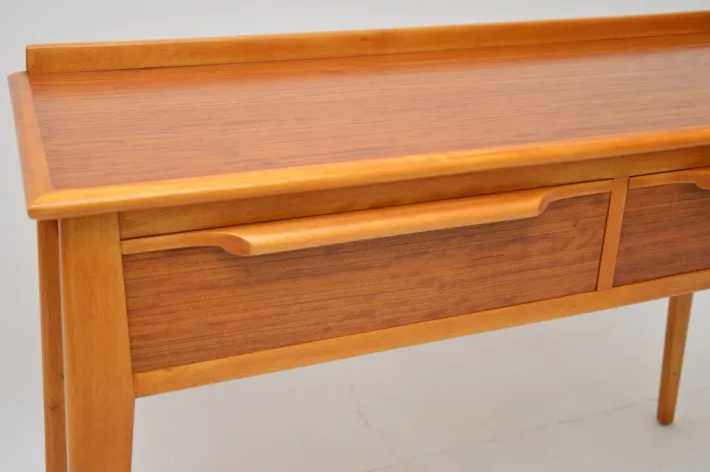Pamono Vintage Walnut Console Table attributed to Finewood, 1960s Discount