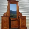 Pamono Vintage Walnut Dressing Table, 1950s Best