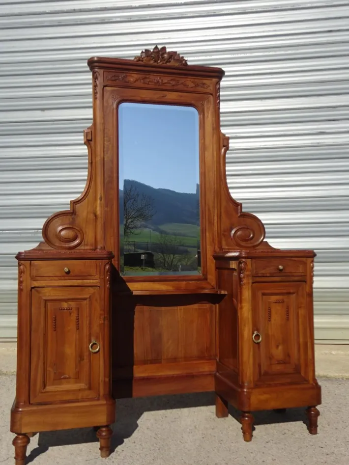 Pamono Vintage Walnut Dressing Table, 1950s Best