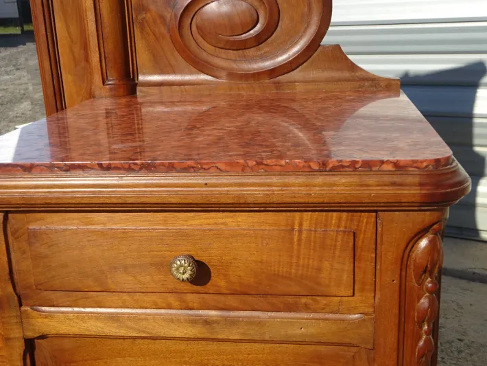 Pamono Vintage Walnut Dressing Table, 1950s Best