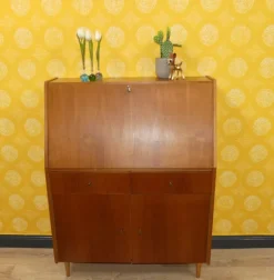 Pamono Vintage Walnut Secretaire, 1960s