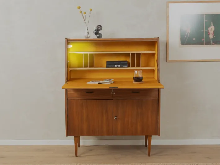 Pamono Vintage Walnut Secretary, 1950s Discount