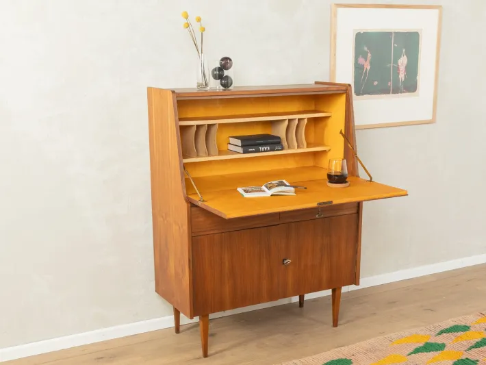 Pamono Vintage Walnut Secretary, 1950s Discount