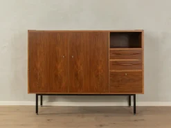 Pamono Vintage Walnut Veneer Highboard, 1960s Outlet