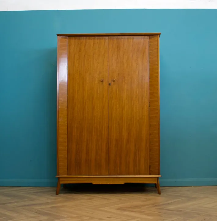 Pamono Vintage Walnut Wardrobe by Alfred Cox for Heals, 1950s Best