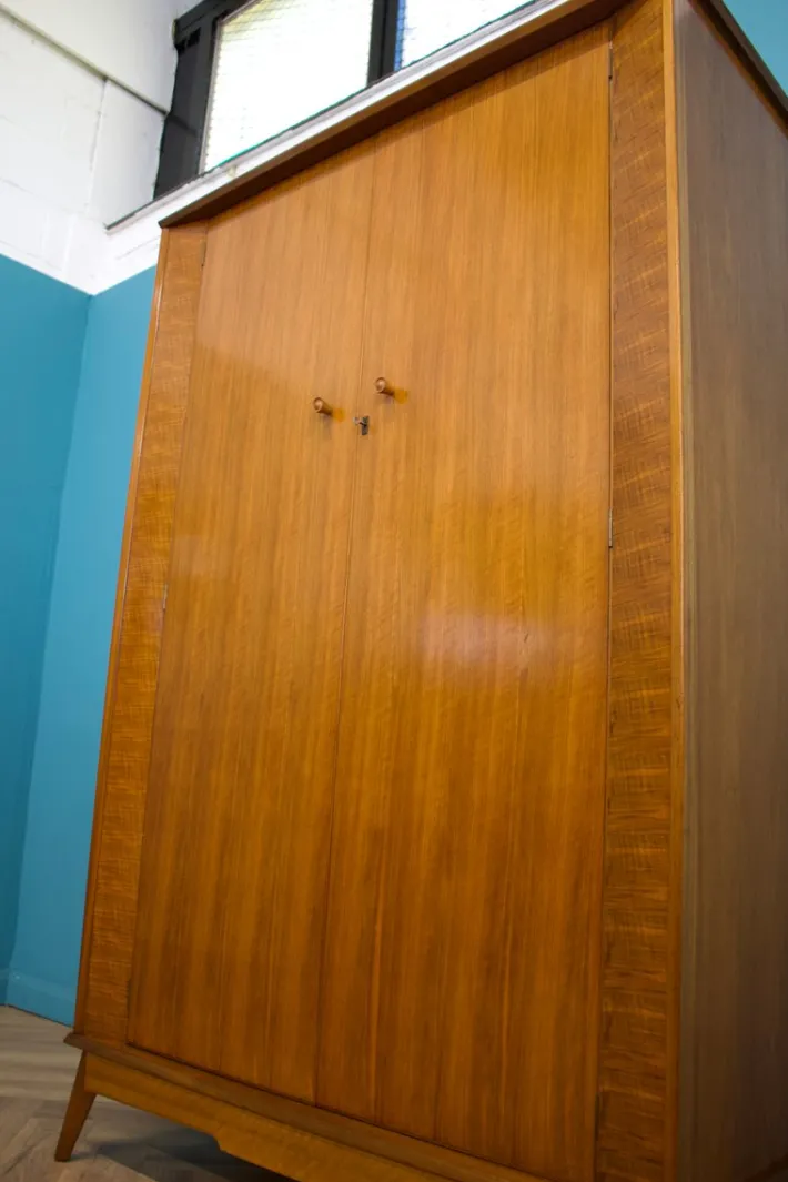 Pamono Vintage Walnut Wardrobe by Alfred Cox for Heals, 1950s Best