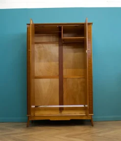 Pamono Vintage Walnut Wardrobe by Alfred Cox for Heals, 1950s Best