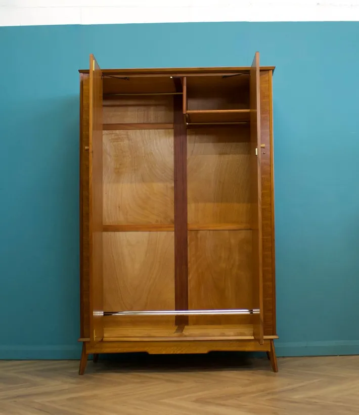 Pamono Vintage Walnut Wardrobe by Alfred Cox for Heals, 1950s Best