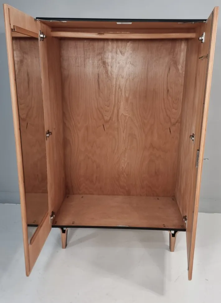 Pamono Vintage Wardrobe in Ash, 1970s Hot