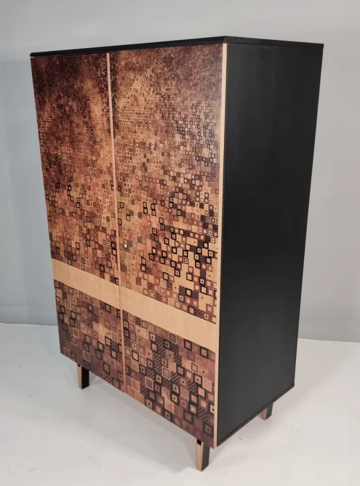 Pamono Vintage Wardrobe in Ash, 1970s Hot