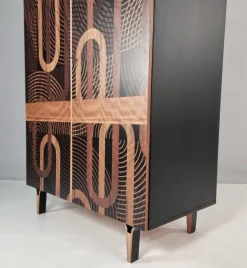 Pamono Vintage Wardrobe in Beech, 1970s New