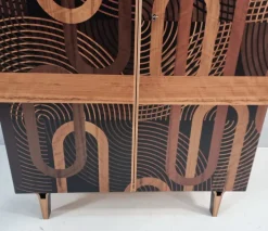 Pamono Vintage Wardrobe in Beech, 1970s New