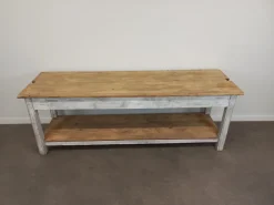 Pamono Vintage Weathered Worktable, 1950s Sale