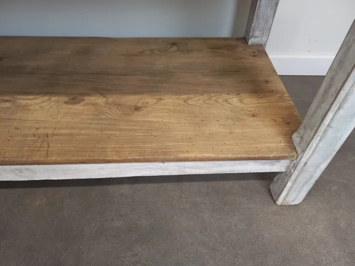 Pamono Vintage Weathered Worktable, 1950s Sale