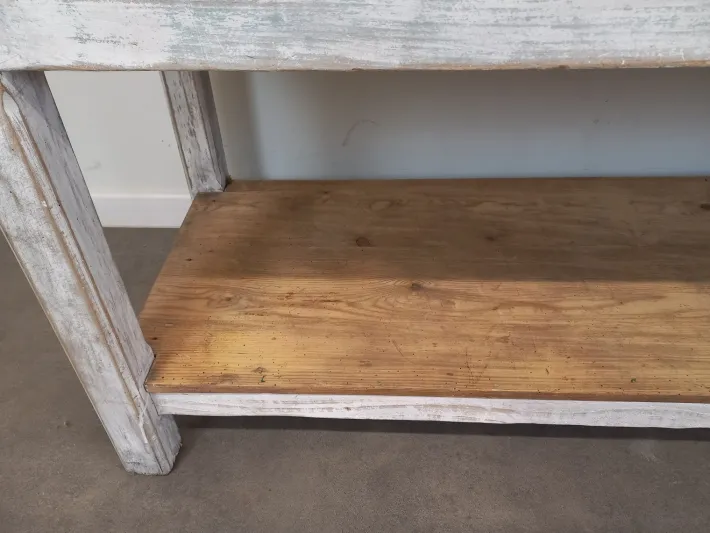 Pamono Vintage Weathered Worktable, 1950s Sale