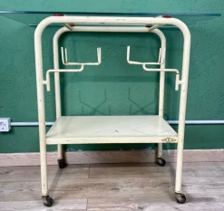 Pamono Vintage White Hospital Table