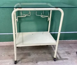 Pamono Vintage White Hospital Table