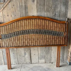 Pamono Vintage Wicker & Cane Headboard New