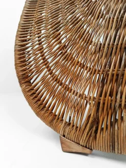 Pamono Vintage Wicker Karlskrona Chaise Longue attributed to Carl Öjerstam for Ikea, 1990s New