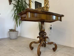 Pamono Vintage Wilhelminian Game Table Discount