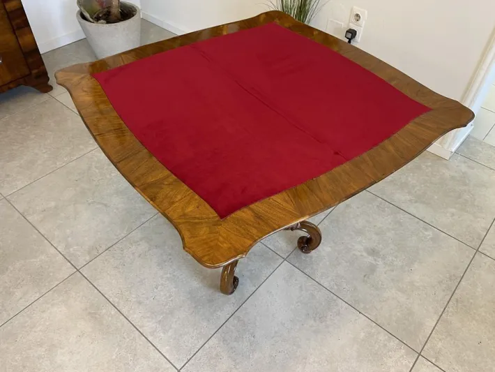 Pamono Vintage Wilhelminian Game Table Discount