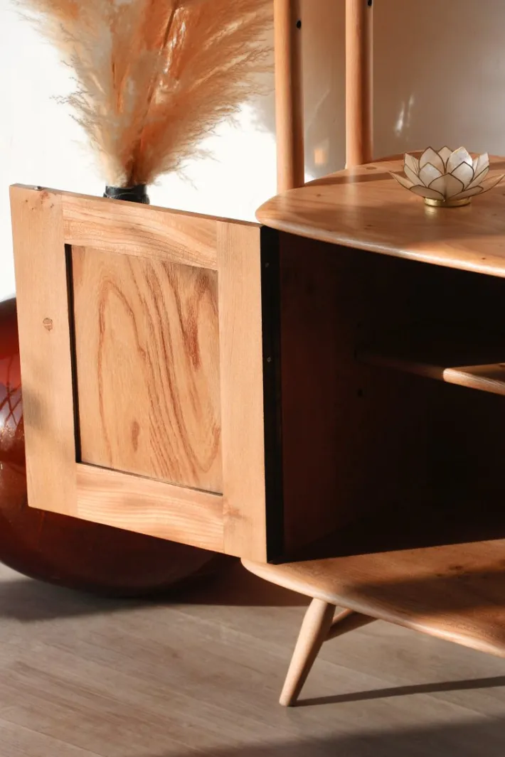 Pamono Vintage Windsor/Giraffe Bookcase by Lucian Ercolani for Ercol, 1960s Best