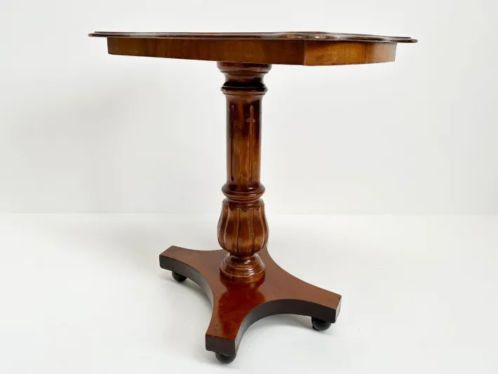 Pamono Vintage Wine Table in Walnut Veneer, 1920s Outlet